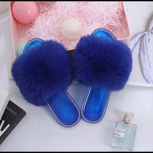 Women’s Blue Jelly Sandals